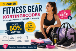 Zomer fitness gear kortingscodes bespaar op sportkleding en schoenen